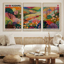 Framed Yayoi Kusama 1986 Wall Art Print – Japanese Wall Art