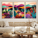 Abstract Kusama Print - Landscape Canvas Wall Art Print - by MyGreatCanvas | Canvas Wall Art Prints | Photo Prints & Wall Decor