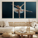 Ballet Dancer Wall Art – Framed Graceful Pose Canvas by MyGreatCanvas | Canvas Wall Art Prints | Photo Prints & Wall Decor