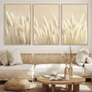 Grass Wall Art Print - Elegant Neutral Decor for Living