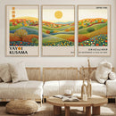 Yayoi Kusama Wall Art Print – Yayoi Kusama Wabi Sabi