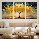 Golden Autumn Tree Wall Art – Framed Fall Leaves Canvas by MyGreatCanvas | Canvas Wall Art Prints | Photo Prints & Wall Decor