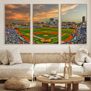 Chicago Wrigley Field Wall Art Canvas Print – Iconic