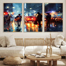 African American Jazz Canvas Wall Art Print – Abstract Music