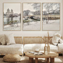 The Bow Bridge in Central Park Canvas, The Bow Bridge Canvas by MyGreatCanvas | Canvas Wall Art Prints | Photo Prints & Wall Decor