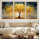 Golden Tree Wall Art – Framed Autumn Leaves Canvas Artwork, by MyGreatCanvas | Canvas Wall Art Prints | Photo Prints & Wall Decor