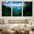 Tropical Jungle Wall Art Canvas Print – Framed Lush Valley by MyGreatCanvas | Canvas Wall Art Prints | Photo Prints & Wall Decor