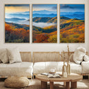 Autumn Mountains Wall Art, Vibrant Fall Foliage Landscape by MyGreatCanvas | Canvas Wall Art Prints | Photo Prints & Wall Decor
