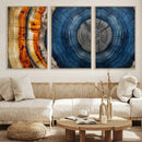 Abstract Tree Rings Wall Art Canvas Print – Modern Wood by MyGreatCanvas | Canvas Wall Art Prints | Photo Prints & Wall Decor