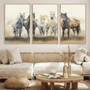 Wild Horses Wall Art Canvas Print, Framed Running Horses Art by MyGreatCanvas | Canvas Wall Art Prints | Photo Prints & Wall Decor