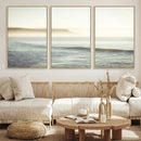 Coastal Cliffs Wall Art Canvas Print – Misty Ocean Seascape