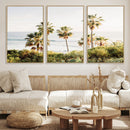 California Coast Palm Trees Wall Art Canvas Print – Framed by MyGreatCanvas | Canvas Wall Art Prints | Photo Prints & Wall Decor