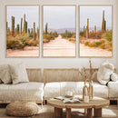 Desert Cactus Wall Art – Framed Southwestern Canvas Artwork, by MyGreatCanvas | Canvas Wall Art Prints | Photo Prints & Wall Decor