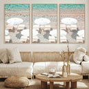 Calm Beach Wall Art – Framed Turquoise Water Canvas Artwork, by MyGreatCanvas | Canvas Wall Art Prints | Photo Prints & Wall Decor