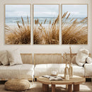 Beach Grass Wall Art – Framed Coastal Dunes Canvas Artwork, by MyGreatCanvas | Canvas Wall Art Prints | Photo Prints & Wall Decor