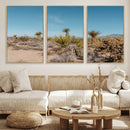 Joshua Tree Wall Art Canvas Print – Framed Desert Landscape