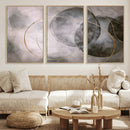 Abstract Grey Gold Wall Art – Modern Geometric Canvas by MyGreatCanvas | Canvas Wall Art Prints | Photo Prints & Wall Decor
