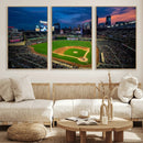 Target Field Wall Art Canvas Print – Baseball Stadium by MyGreatCanvas | Canvas Wall Art Prints | Photo Prints & Wall Decor