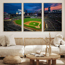 Target Field Wall Art Canvas Print – Baseball Stadium