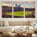 Chicago Bears Soldiers Field Wall Art Canvas Print – Framed