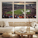 Chicago Bears Soldiers Field Wall Art Canvas Print – Framed by MyGreatCanvas | Canvas Wall Art Prints | Photo Prints & Wall Decor