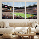 Chicago Bears Soldiers Field Wall Art Canvas Print – Framed