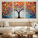 Vibrant Tree of Life Canvas Wall Art – Colorful Abstract by MyGreatCanvas | Canvas Wall Art Prints | Photo Prints & Wall Decor