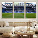 Stamford Bridge Chelsea Football Stadium Canvas Wall Art
