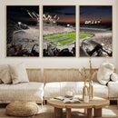 Epic Night Football Stadium Wall Art Canvas Print, Fireworks by MyGreatCanvas | Canvas Wall Art Prints | Photo Prints & Wall Decor