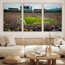 Green Bay Packers Lambeau Field Stadium Wall Art Canvas by MyGreatCanvas | Canvas Wall Art Prints | Photo Prints & Wall Decor
