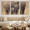Wild Elephant Wall Art Canvas Print by MyGreatCanvas | Canvas Wall Art Prints | Photo Prints & Wall Decor