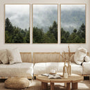 Misty Mountain Forest Wall Art Canvas Print by MyGreatCanvas | Canvas Wall Art Prints | Photo Prints & Wall Decor