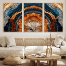 Abstract Wood Grain Canvas Print, Tree Ring Pattern Wall by MyGreatCanvas | Canvas Wall Art Prints | Photo Prints & Wall Decor