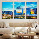Atlanta Skyline Wall Art Canvas Print, Atlanta Downtown by MyGreatCanvas | Canvas Wall Art Prints | Photo Prints & Wall Decor