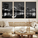 Austin Skyline Wall Art Canvas Print, Austin Downtown Night by MyGreatCanvas | Canvas Wall Art Prints | Photo Prints & Wall Decor