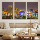 Baltimore Skyline Wall Art Canvas Print, Baltimore Downtown by MyGreatCanvas | Canvas Wall Art Prints | Photo Prints & Wall Decor