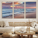 Ocean Sunset Wall Art Canvas Print – Coastal Beach by MyGreatCanvas | Canvas Wall Art Prints | Photo Prints & Wall Decor