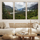 Yosemite Valley Wall Art Canvas Print – Misty Mountain by MyGreatCanvas | Canvas Wall Art Prints | Photo Prints & Wall Decor