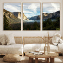 Yosemite Valley Mountain Wall Art Canvas Print, Granite by MyGreatCanvas | Canvas Wall Art Prints | Photo Prints & Wall Decor