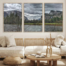 Yosemite Valley River Wall Art Canvas Print, Granite Cliffs by MyGreatCanvas | Canvas Wall Art Prints | Photo Prints & Wall Decor