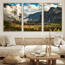 Yosemite Valley River Wall Art Canvas Print by MyGreatCanvas | Canvas Wall Art Prints | Photo Prints & Wall Decor