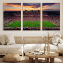 Oklahoma Sooners Stadium Wall Art Canvas Print, College by MyGreatCanvas | Canvas Wall Art Prints | Photo Prints & Wall Decor
