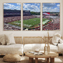Georgia Bulldogs Stadium Wall Art Canvas Print, Sanford by MyGreatCanvas | Canvas Wall Art Prints | Photo Prints & Wall Decor