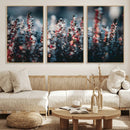 Winter Heather Wall Art Canvas Print, Frosted Floral Nature by MyGreatCanvas | Canvas Wall Art Prints | Photo Prints & Wall Decor