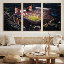 Oklahoma Memorial Stadium - Gaylord Memorial Stadium Wall by MyGreatCanvas | Canvas Wall Art Prints | Photo Prints & Wall Decor