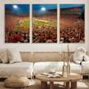 Clemson Tigers Memorial Stadium Wall Art Canvas Print by MyGreatCanvas | Canvas Wall Art Prints | Photo Prints & Wall Decor