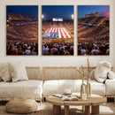 Oklahoma Memorial Stadium Wall Art Canvas Print – Oklahoma