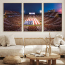 Oklahoma Memorial Stadium Wall Art Canvas Print – Oklahoma by MyGreatCanvas | Canvas Wall Art Prints | Photo Prints & Wall Decor