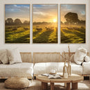 Sheep Wall Art Canvas Print – Rural Farm Animal Artwork by MyGreatCanvas | Canvas Wall Art Prints | Photo Prints & Wall Decor
