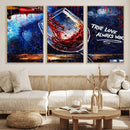 Red Wine Splash Abstract Wall Art Canvas Print, Modern Wine by MyGreatCanvas | Canvas Wall Art Prints | Photo Prints & Wall Decor
